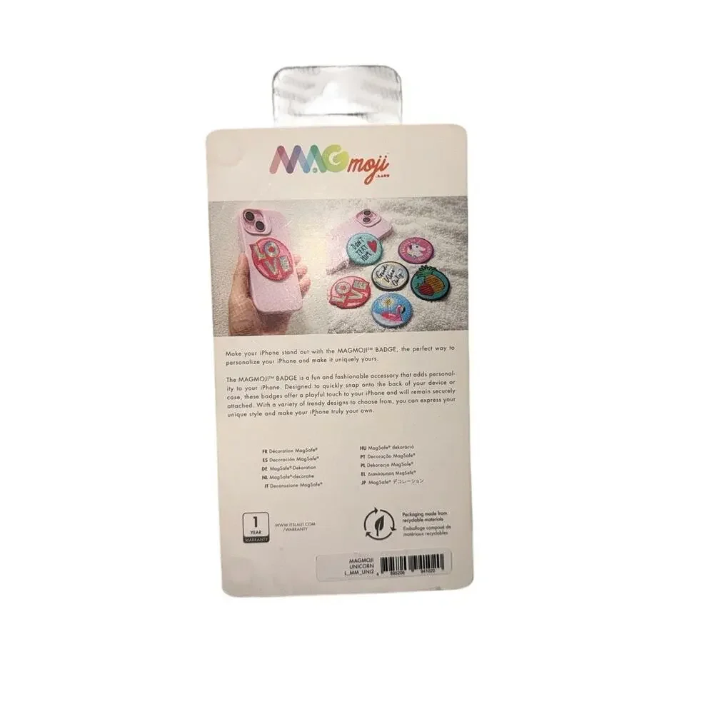 Unicorn MagMoji mag Safe accessory for iPhone new